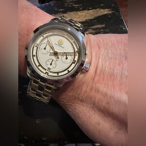 Tory Burch Silver and Gold Watch